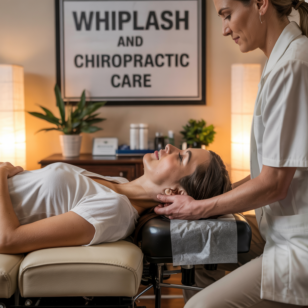 whiplash recovery, chiropractic care