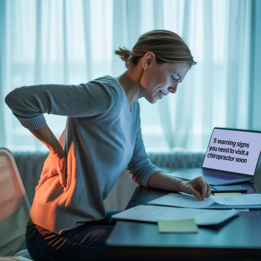 5 Warning Signs You Need to Visit a Chiropractor Soon